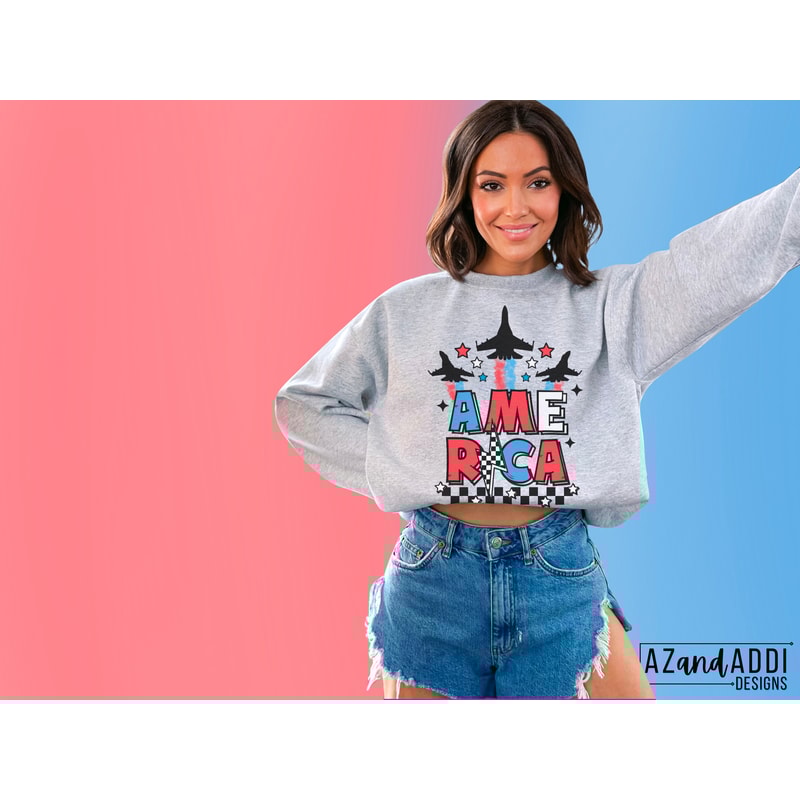 Retro America sublimation design, trendy 4th of July shirt design, retro sublimation png, patriotic png, Independence Day, digital download - 6.jpg