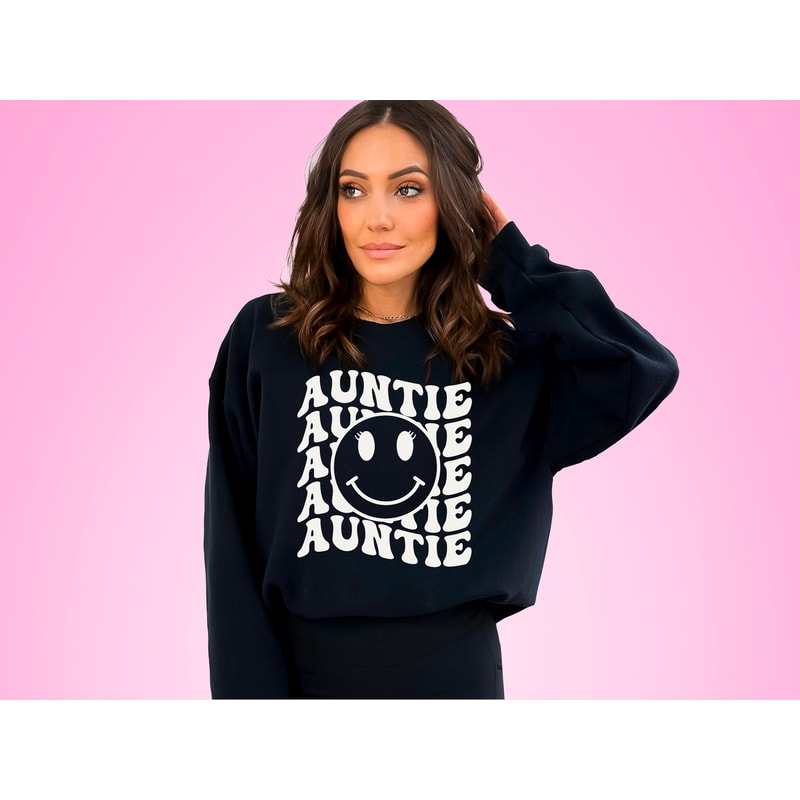 Retro Auntie png, auntie sublimation designs, auntie smiley face png, auntie life png, best auntie, auntie shirt png, pink auntie design - 2.jpg