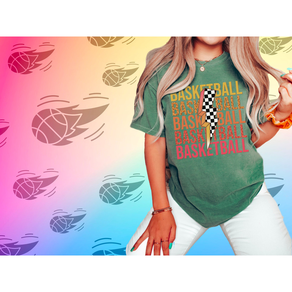 Retro basketball png, basketball lightning bolt png, basketball sublimation design, basketball game day png, basketball vibes - 3.jpg