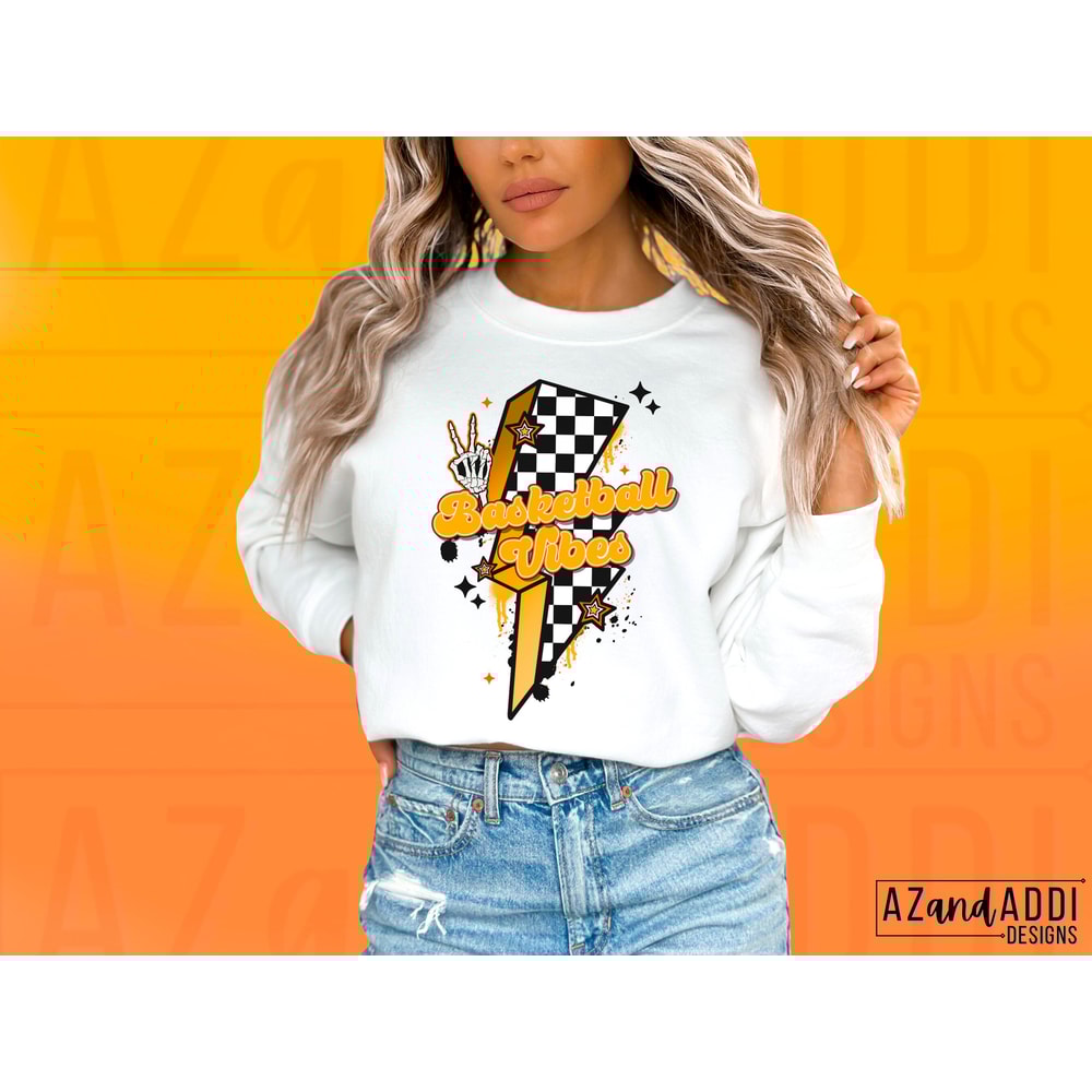 Retro basketball png, basketball vibes png, basketball sublimation design, game day basketball png, front and back png, digital download - 2.jpg