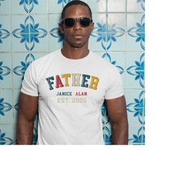 t-shirt for men, personalized dad est 2005, funny shirt men, gift for dad, fathers day gift, new dad tshirt, anniversary