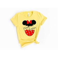 happy easter disney easter shirts, mickey minnie easter disney shirt, personalized disney shirt, disney family shirts, m