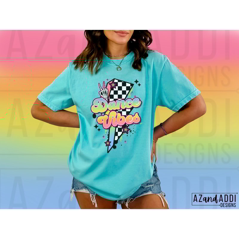 Retro dance png, dance sublimation design, dance vibes png, dance mom png, dance competition png, front and back design, digital download - 5.jpg