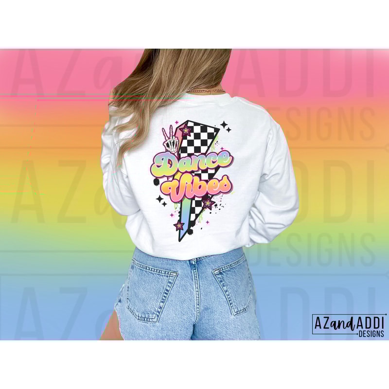 Retro dance png, dance sublimation design, dance vibes png, dance mom png, dance competition png, front and back design, digital download - 6.jpg