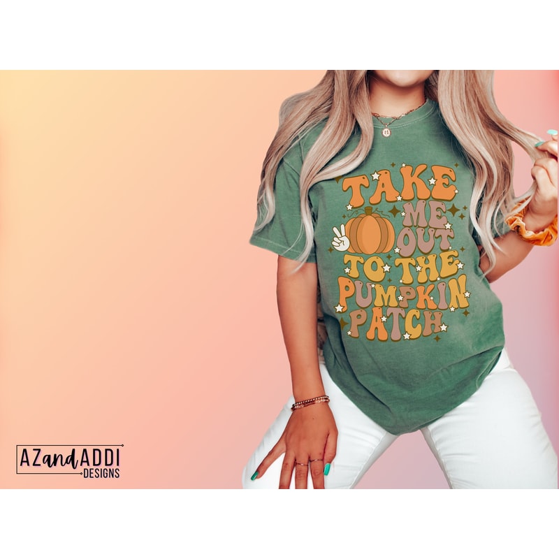 Retro fall png, take me to the pumpkin patch png, retro Halloween png, fall vibes, pumpkin season png, fall sublimation - 4.jpg