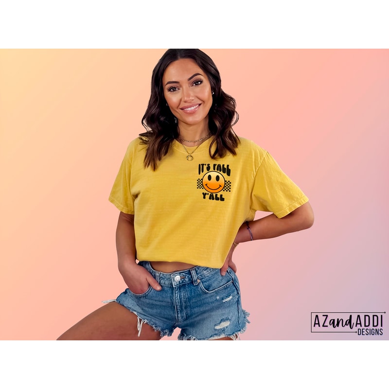 Retro fall smiley face png, fall sublimation design, retro smiley face collage, front and back design, trendy graphic for shirts, digital - 4.jpg