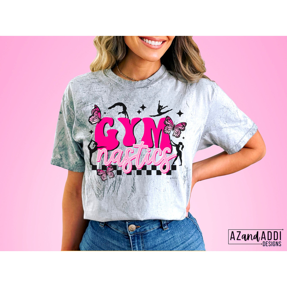 Retro gymnastics png, gymnastics sublimation design, gymnast vibes png, gymnastics life png, trendy gymnastics png, digital download - 2.jpg