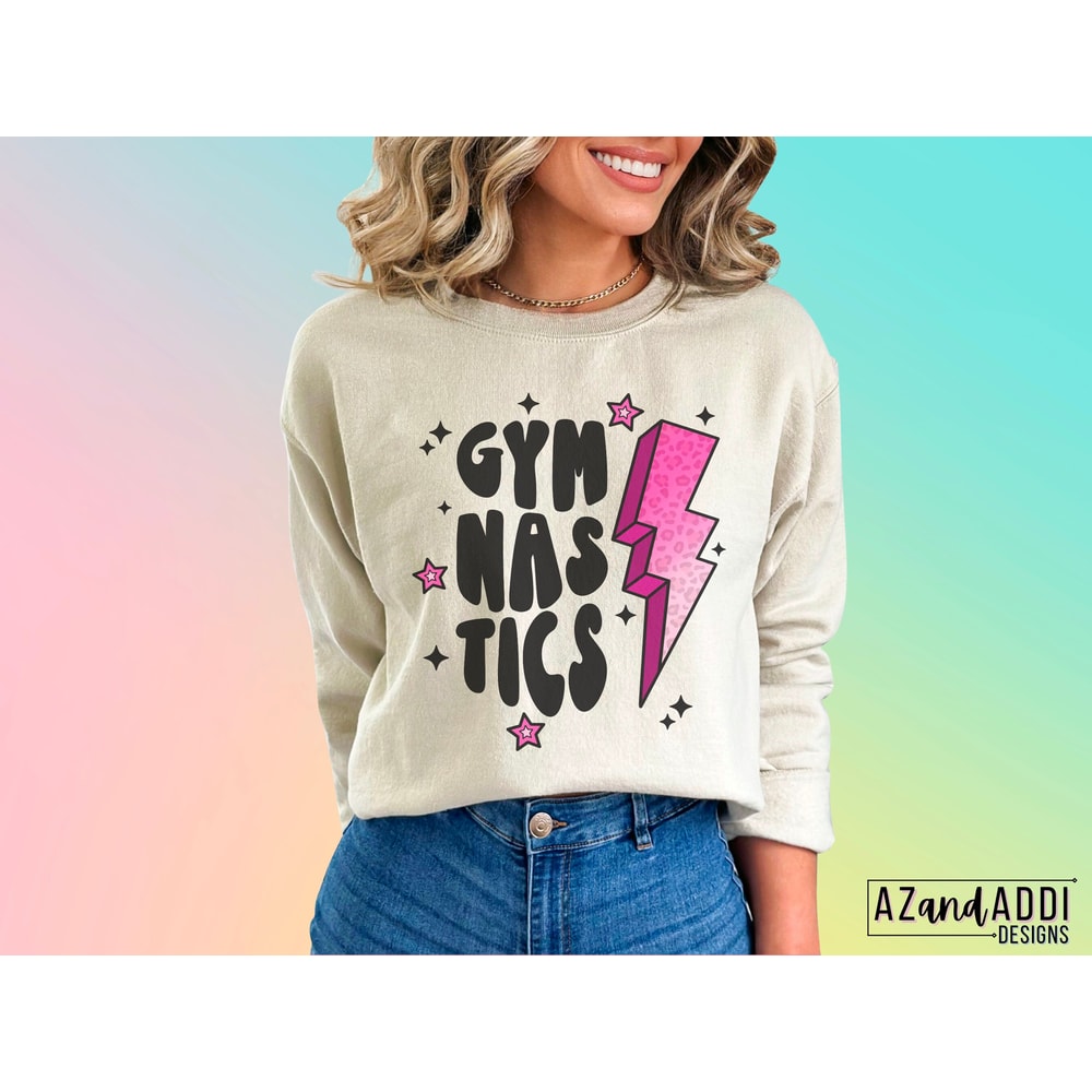 Retro gymnastics png, gymnastics sublimation design, trendy gymnastics png, gymnast vibes, gymnastics mom png, gymnastics life, digital png - 4.jpg