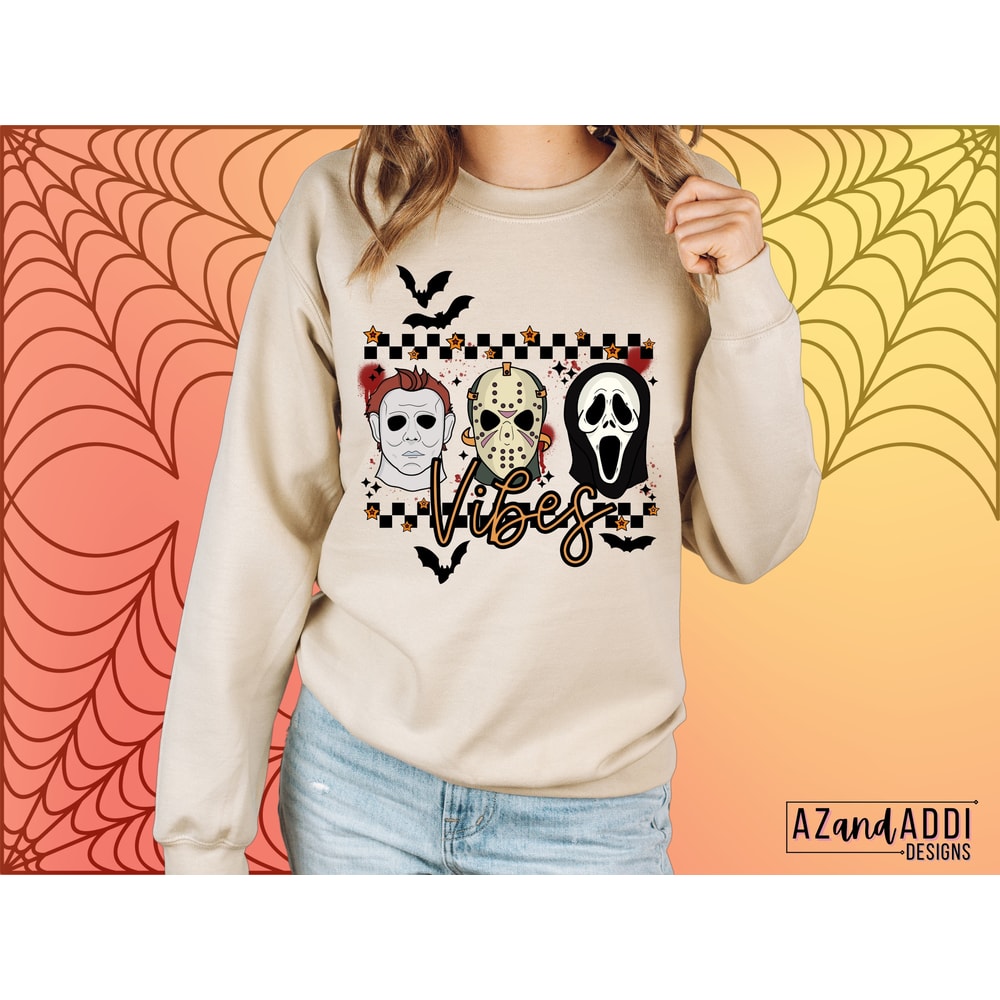 Retro Halloween png, halloween sublimation, Scary movie png, scream png, spooky vibes, spooky season, trick or treat png, horror film png - 4.jpg