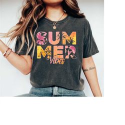 Summer Vibes Shirt, Summer Shirt, Vacation Shirt, Summer Tee, Summer Vacation Tee, Fun Summer Shirt, Summer Tee, Beach s