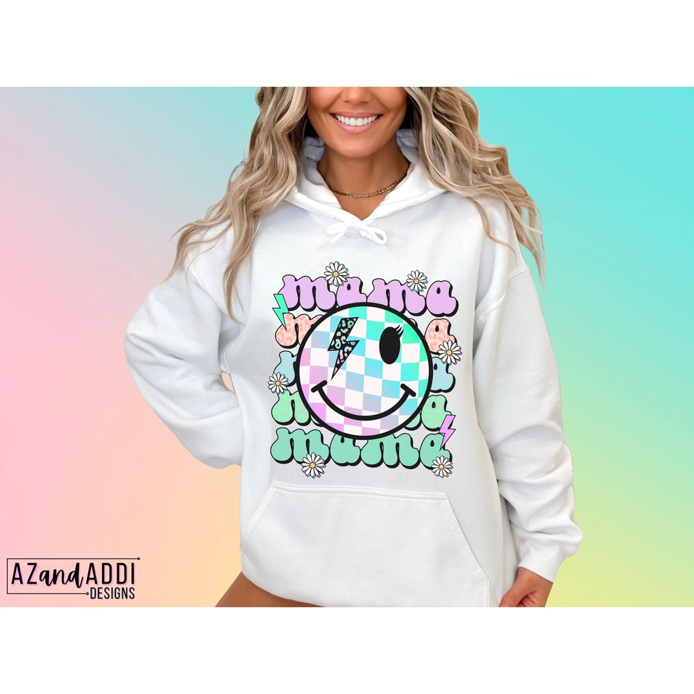 Retro mama png, mama retro smiley png, mama sublimation png, floral mama bolt png, Mother’s Day png, digital download, retro groovy png - 2.jpg