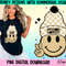Retro smiley face with beanie png, good vibes sublimation design, good vibes smiley, trendy smiley face, checkered beanie, digital download - 1.jpg