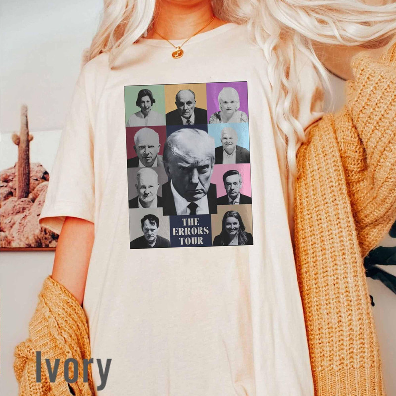 Comfort Colors® Trump Mugshot 2023 Shirt, Trump Mugshot Shirt, Trump Mugshot Sweatshirt, Donald Trump T-shirt, Trump Not Guilty Tee - 1.jpg