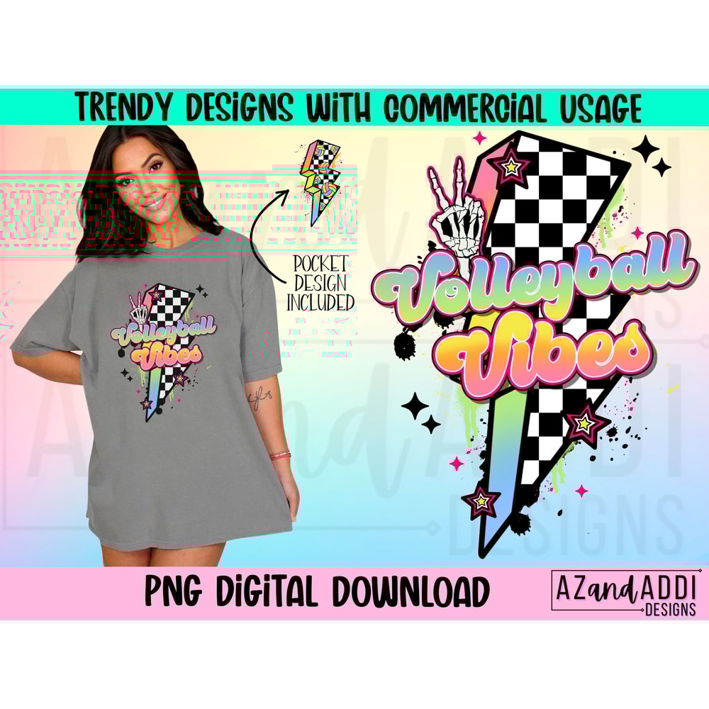 Retro volleyball png, volleyball sublimation design, game day volleyball png, volleyball mom png, front and back png, digital download - 1.jpg