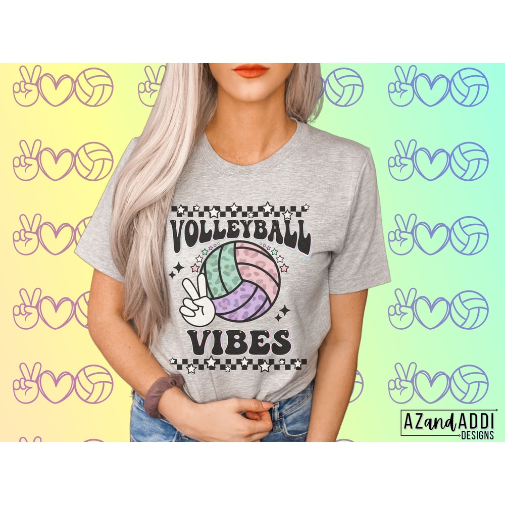 Retro volleyball png, volleyball vibes png, leopard volleyball png, volleyballSublimation, Sports png, digital sublimation download - 5.jpg
