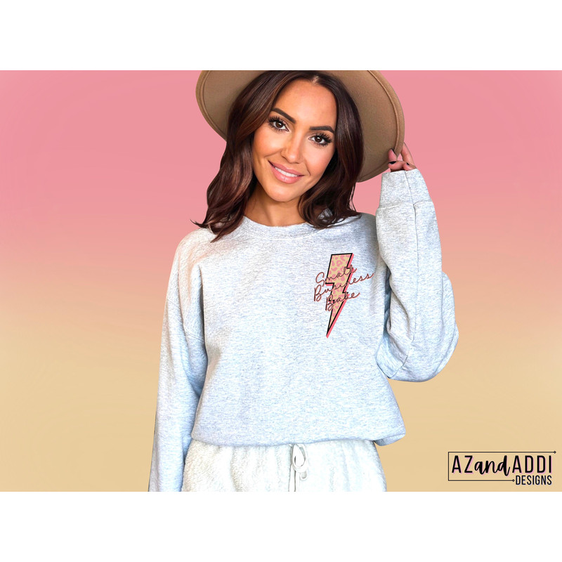 Small business babe png, small business owner, retro lightning bolt png, boss babe sublimation design, women ceo png, retro entrepreneur - 7.jpg