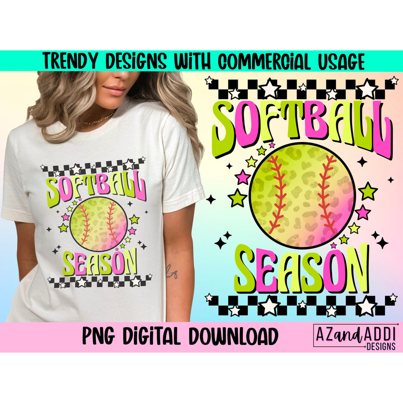 Softball season png, retro softball sublimation design, softball mom png, softball vibes, game day softball, trendy softball, retro, sports - 1.jpg