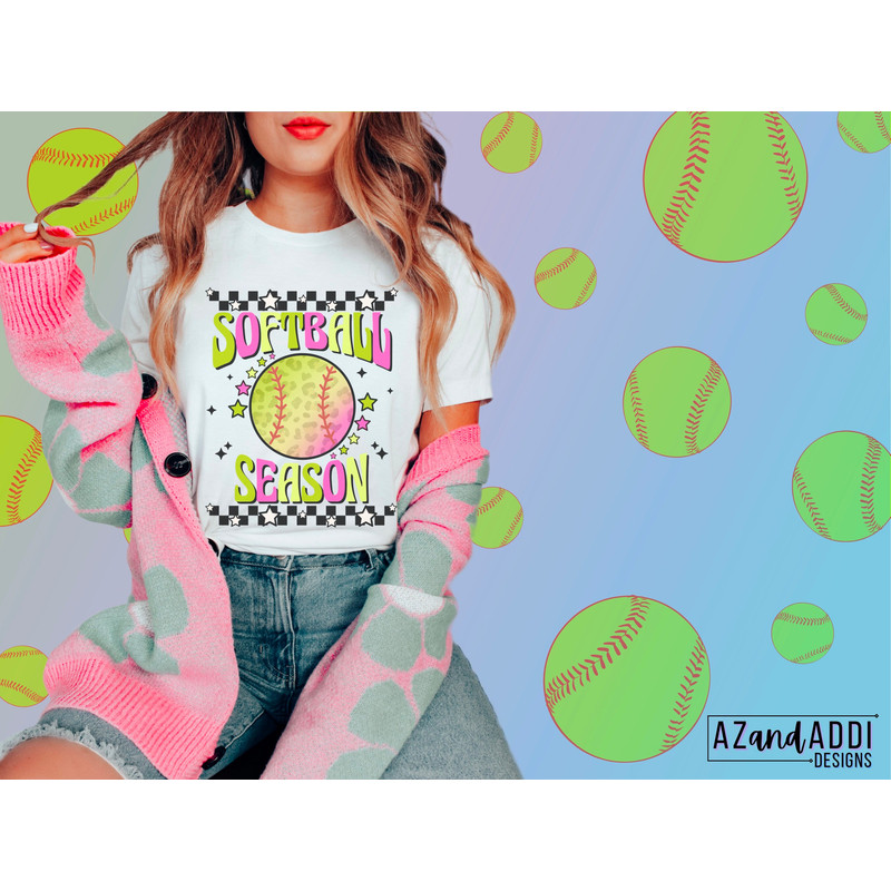 Softball season png, retro softball sublimation design, softball mom png, softball vibes, game day softball, trendy softball, retro, sports - 3.jpg