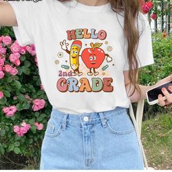 hello 2nd grade png, hello second grade png, back to school, hello second grade rainbow png, 2nd gra