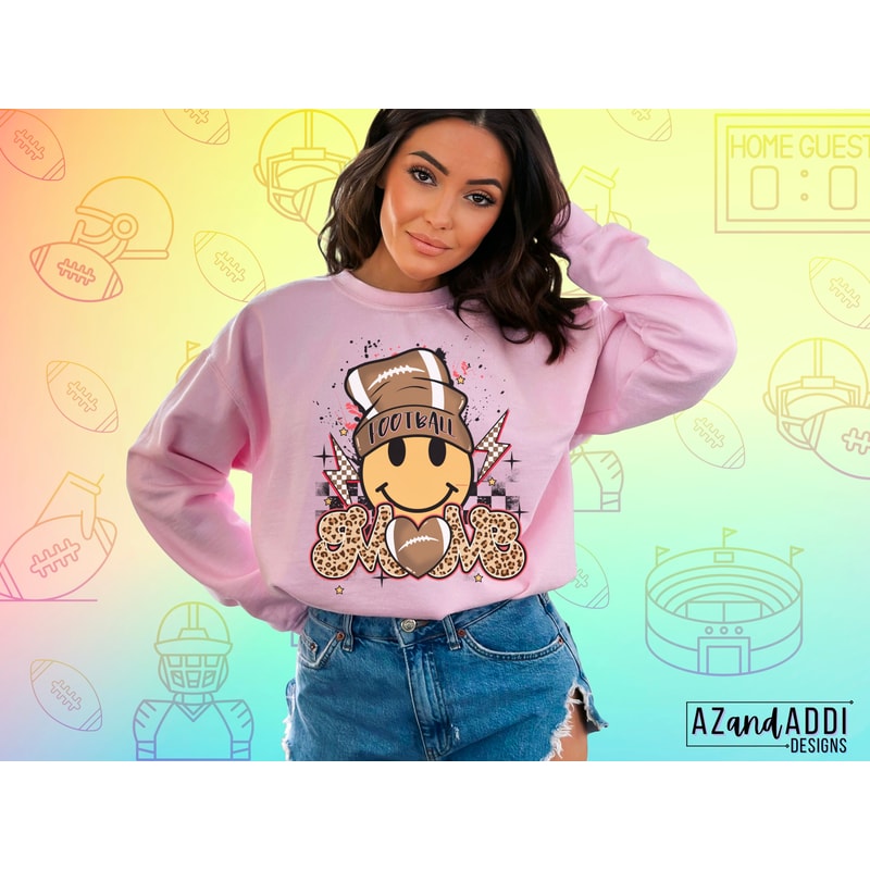 Sports mom bundle png, retro sport sublimation design, digital design download, smiley face beanie, trendy front back design, digital bundle - 6.jpg