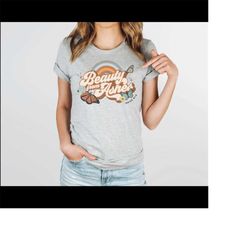 beauty from ashes shirt, jesus shirt, christian shirts, christian shirts for women, religion shirt, faith shirt, inspira