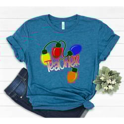 christmas teacher shirt, cute funny christmas school shirt, christmas new year shirt, most wonderful time of the year,