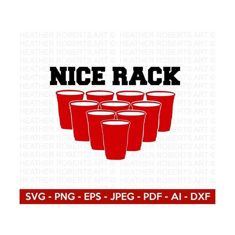 Nice Rack Beer Pong Svg, Beer Pong Svg, Beer Svg, Beer Pong | Inspire ...