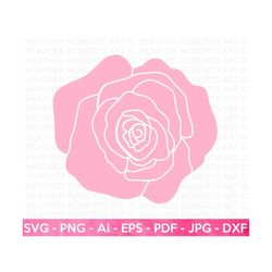 rose flower svg, floral decoration svg, rose svg, flower svg, flower bouquet svg, rose floral svg, cricut cut files, sil