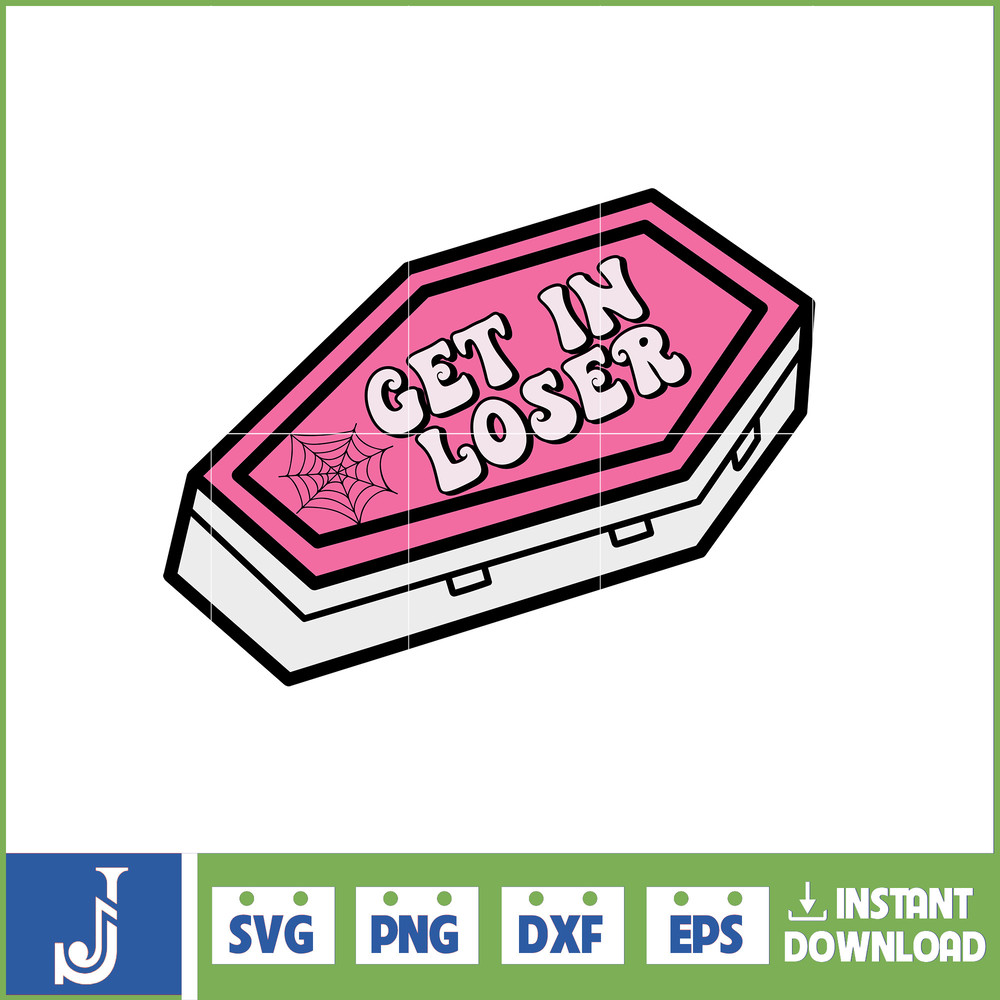 Mean Gal SVG, Spell Book SVG, Mean Gal clip art, halloween mean ghouls SVG, Easy to use cut files, cricut silhouette (9).jpg