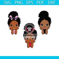 peekaboo afro girl bundle svg, black girl svg, black girl magic, sexy black girl svg, peekaboo black girls bundle svg, p