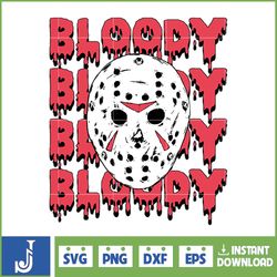 horror movie characters svg horror movie characters svg, michael myers svg, jason voorhees svg, scream svg (11)