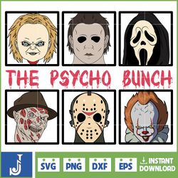 Horror Movie Characters Svg Horror Movie Characters svg, Michael Myers svg, Jason Voorhees SVG, Scream svg (3)