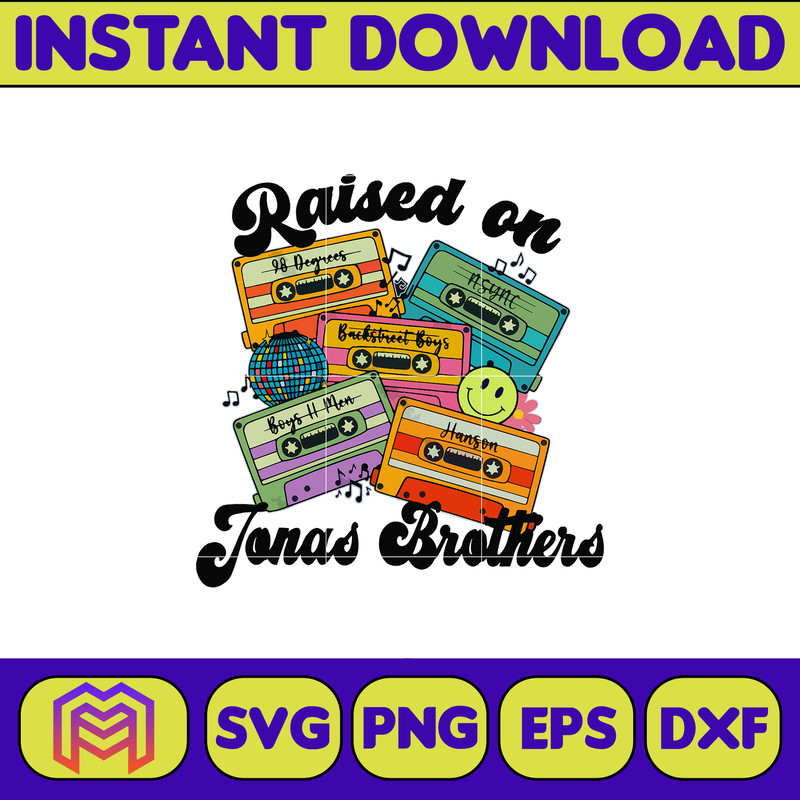 Jonas Brothers 2023 Svg, Jonas Brothers Band, Raised On Jonas Brothers Svg, Jonas Brothers Tour 2023 Svg (2).jpg
