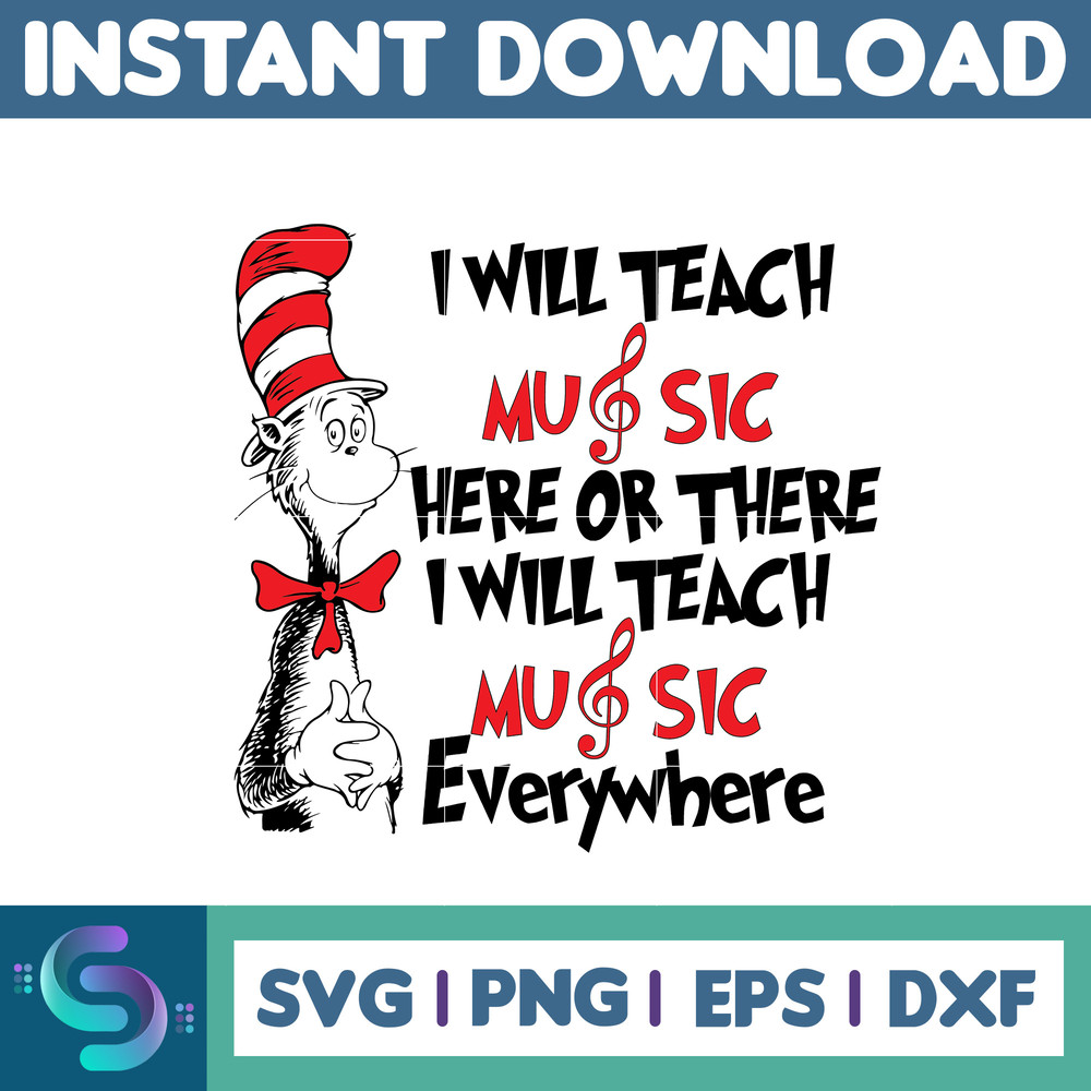 Dr Seuss Svg, Cat In The Hat SVG, Dr Seuss Hat SVG, Green Eggs And Ham Svg, Dr Seuss for Teachers Svg, Cricut, Thing Svg (13).jpg