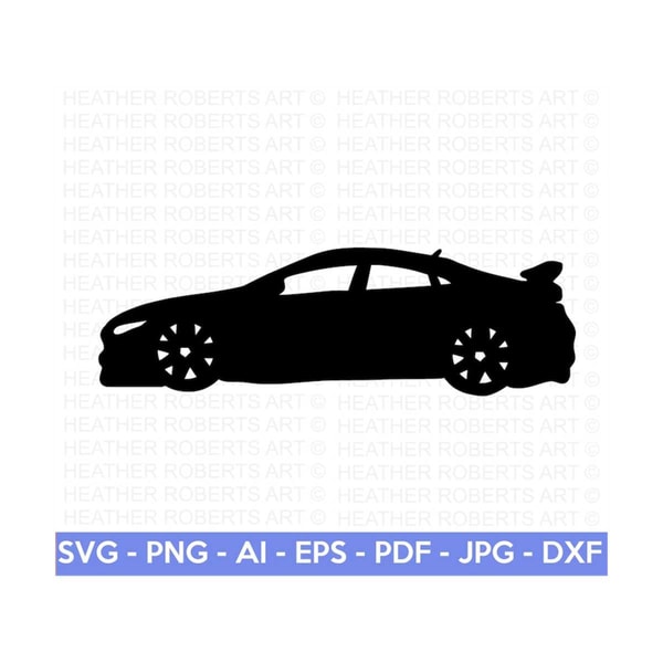 Car SVG, Car Silhouette, Car Clipart, Car Vector file, Car C | Inspire ...