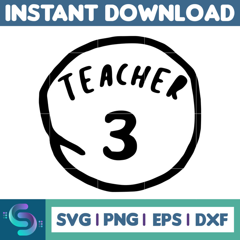 Dr Seuss Svg, Cat In The Hat SVG, Dr Seuss Hat SVG, Green Eggs And Ham Svg, Dr Seuss for Teachers Svg, Cricut, Thing Svg (44).jpg