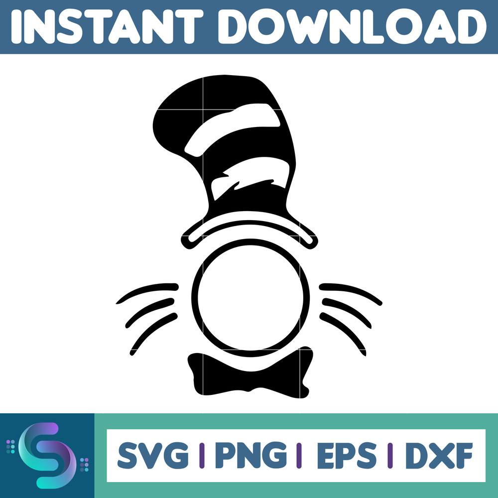 Dr Seuss Svg, Cat In The Hat SVG, Dr Seuss Hat SVG, Green Eggs And Ham Svg, Dr Seuss for Teachers Svg, Cricut, Thing Svg (76).jpg