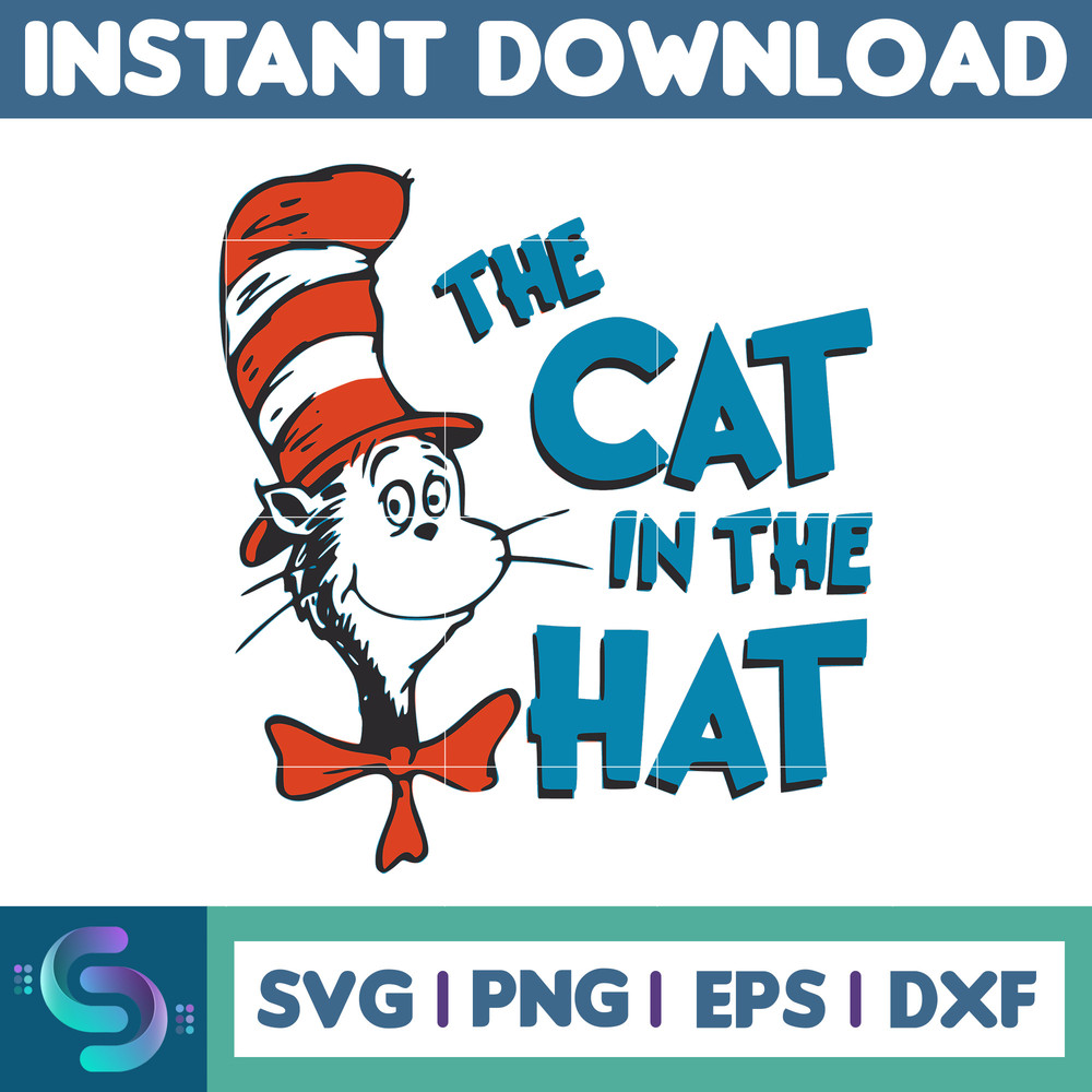 Dr Seuss Svg, Cat In The Hat SVG, Dr Seuss Hat SVG, Green Eggs And Ham Svg, Dr Seuss for Teachers Svg, Cricut, Thing Svg (80).jpg