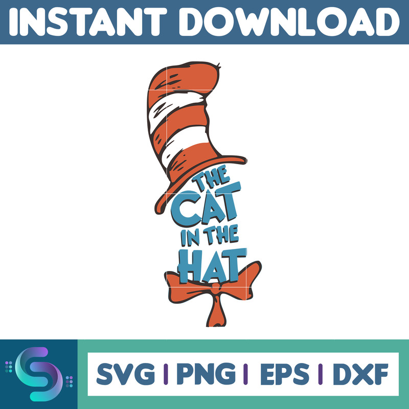 Dr Seuss Svg, Cat In The Hat SVG, Dr Seuss Hat SVG, Green Eggs And Ham Svg, Dr Seuss for Teachers Svg, Cricut, Thing Svg (85).jpg