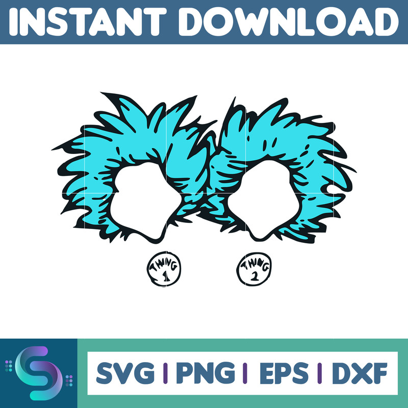 Dr Seuss Svg, Cat In The Hat SVG, Dr Seuss Hat SVG, Green Eggs And Ham Svg, Dr Seuss for Teachers Svg, Cricut, Thing Svg (88).jpg