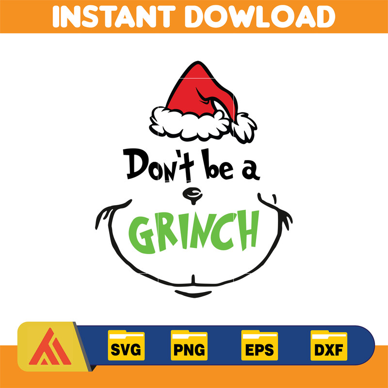 Grinch SVG, Grinch Christmas Svg, Grinch Face Svg, Grinch Hand Svg, Clipart Cricut Vector Cut File, Instant Download (323).jpg