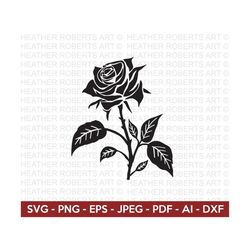 rose flower svg, floral decoration svg, rose svg, flower svg, flower bouquet svg, rose floral svg, nature svg,cricut cut