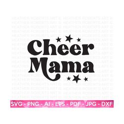 cheer mama svg, cheer svg, cheerleading svg, megaphone svg, cheer team svg, cheerleader girl svg, cheer mom svg, cut fil