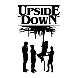 stranger thing upside down logo svg, trending svg