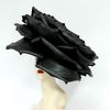 Derby hats black flower accessory,vampire gothic,Burlesque.jpg