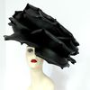 giant rose hat Burlesque, Funeral dress, black style, Halloween out Burlesque fit, halloween image, Black style, Wedding Dress.jpg