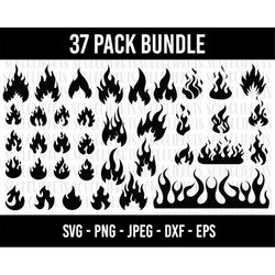 cod218-flame svg/ fire svg/ fire clipart/ flames cricut files/ fire cut files/ flames silhouette/ vectorfire svg bundle