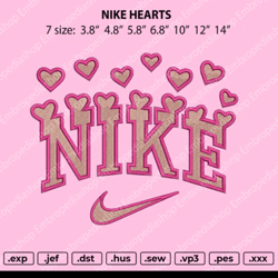 nike heart 7 sizes