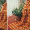 Digital  Vintage Knitting Pattern Afghan Ripple Autumn Glory  Country Home Decor  English PDF Template.jpg