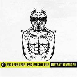 gangster dog svg files | gangster svg | gangsta svg | chicano art | chicano svg | dog art dog svg | pitbull svg | tattoo
